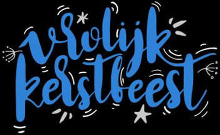 Vrolijk Kerstfeest Dames T-Shirt - Zwart - 3XL