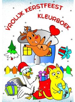Vrolijk Kerstfeest Kleurboek - Maryan Ben