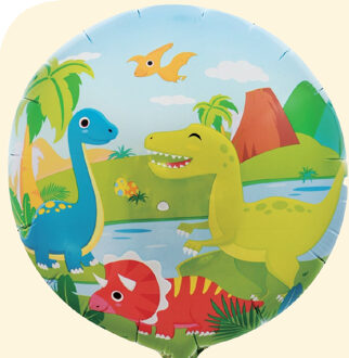 Vrolijke Dino Vrienden ballon