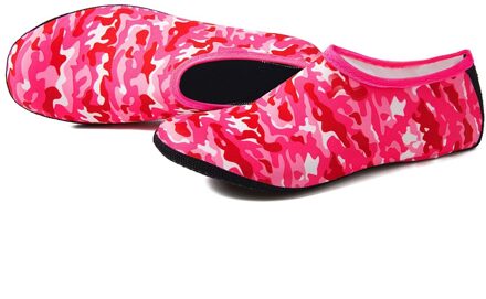 Vrouw Barefoot Sokken Duiken Aqua Sokken Voor Zwemmen Licht Water Schoenen Strand Schoenen Antislip Zwemmen Seaside Sokken Rood