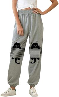 Vrouw Broek Thuis Joggingbroek Voor Vrouwen Casual Vrouwen Gedrukt Elastic Leggings Losse Slanke Casual Broek Брюки Женские 40 # Xl
