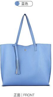 Vrouw Kwasten Crossbody vrouwen Schoudertas Handtas Luxe Portemonnees Handtassen Vrouwen Dames Handtassen Voor Womens 'Pouch baby blauw