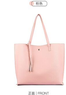Vrouw Kwasten Crossbody vrouwen Schoudertas Handtas Luxe Portemonnees Handtassen Vrouwen Dames Handtassen Voor Womens 'Pouch roze