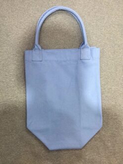 Vrouw Schoudertas Brief Gedrukt Canvas Tas Vrouwen Eenvoudige Draagbare Schouder Handtas wit