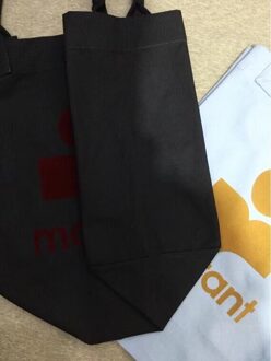 Vrouw Schoudertas Brief Gedrukt Canvas Tas Vrouwen Eenvoudige Draagbare Schouder Handtas zwart