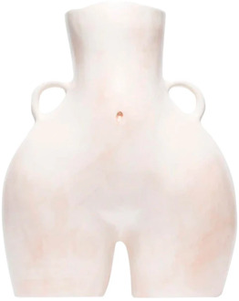Vrouwelijk Lichaam Keramische Vaas Anissa Kermiche , Pink , Unisex - ONE Size