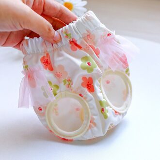 Vrouwelijke Hond Menstruele Slips Voor Kleine Middelgrote Honden Teef Fysiologische Slipje Kanten Ondergoed Huisdier Sanitaire Shorts Hond Warmte Broek XS