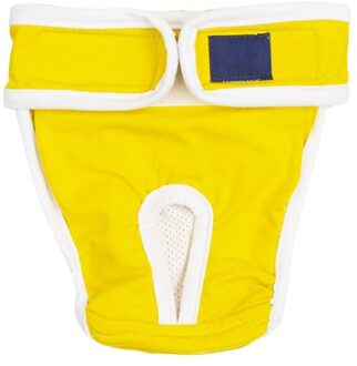 Vrouwelijke Hond Shorts Puppy Fysiologische Broek Luier Huisdier Ondergoed Voor Kleine Meidium Meisje Hond Geel / XXL