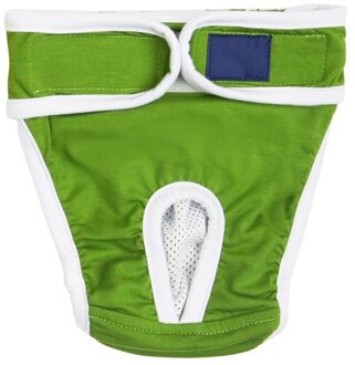 Vrouwelijke Hond Shorts Puppy Fysiologische Broek Luier Huisdier Ondergoed Voor Kleine Meidium Meisje Hond groen / M