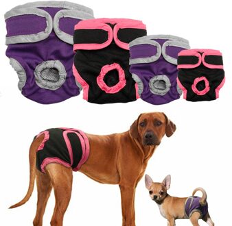 Vrouwelijke Hond Shorts Puppy Fysiologische Broek Luier Huisdier Ondergoed Voor Kleine Meidium Meisje Honden