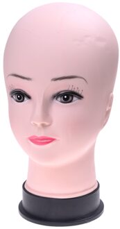 Vrouwelijke Oefenpop Model Pruik Maken Styling Praktijk Kappers Kosmetiek Kaal Mannequin Hoofd Hoed Hoofddeksels Display Make Up Gereedschap