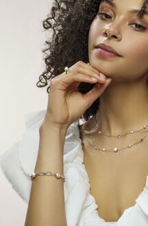 Vrouwen 925 Sterling Zilveren Armband - Zilver ZA-7271