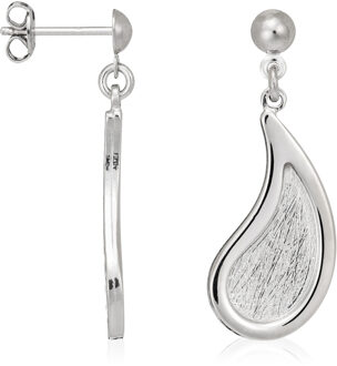 Vrouwen 925 Zilveren Dangle Oorbellen - Zilver ZO-5060