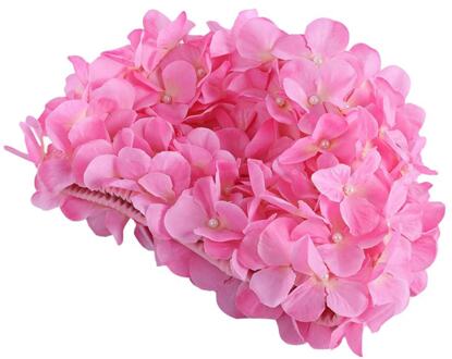 Vrouwen Bloemblaadje Zwemmen Hoed Bloemen Bad Cap Dames Badmuts Zwemmen Zwembad Hoed Badmuts Roze