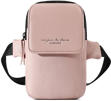 Vrouwen Borst Pakken Tas Hip Hop Banaan Riem Tas Mini Crossbody Bags Vrouwelijke Pu Lederen Taille Zakken telefoon Purse Pocket roze