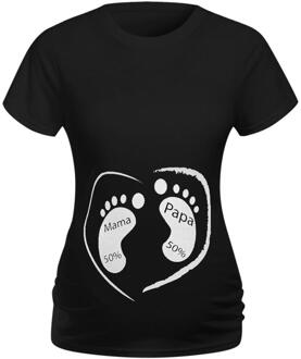 Vrouwen Borstvoeding Kleding Vrouwen Moederschap Korte Mouwen Cartoon Print Tops T-shirt Zwangerschap Kleding Ropa Moeder A1 3XL