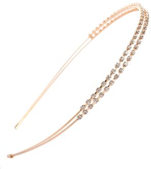 Vrouwen Bridal Tiara Hoofdbanden Crown Hoofddeksels Rhinestone Parels Wave Haarband Bruiloft Haar Accessoires voor Prachtige Dames 2