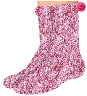 Vrouwen Cake Sokken Koraal Fluwelen Cake Vloer Sokken Slapen Sokken Kerst Vrouwen Meisjes Dikker Bed Slapen Sokken Fluffy Warm