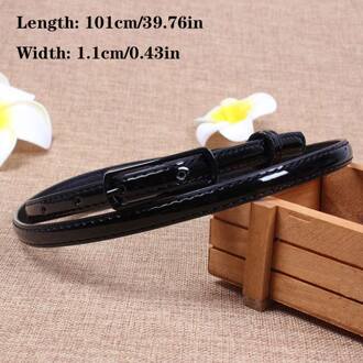 Vrouwen Candy Kleur Taille Riem Dunne Riem Broek Jean Riem Lichtmetalen Pin Buckle Broeksbanden Pu Leer Verstelbare Riemen Voor jurk 4