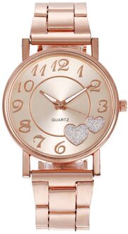 Vrouwen Casual Horloges De Top Dames Mesh Riem Horloge Wilde Dame Creatieve Mode Voor Dames Reloj mujer roos