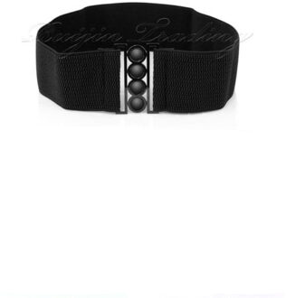 Vrouwen collectie Stretch Gesp Taille Riem Brede Elastische Cinch Corset Tailleband Roze