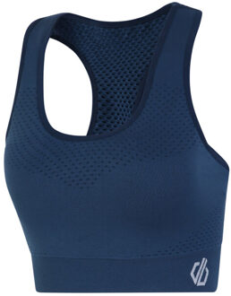 Vrouwen/dames dont sweat it sportbeha Blauw
