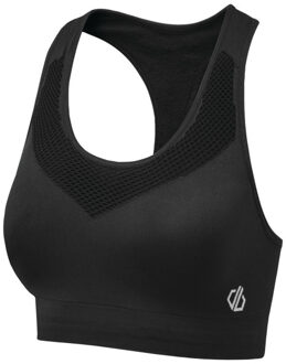 Vrouwen/dames dont sweat it sportbeha Zwart - XL