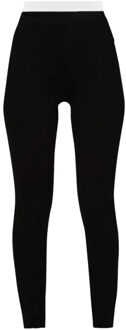 Vrouwen/dames fashion leggings Zwart - S