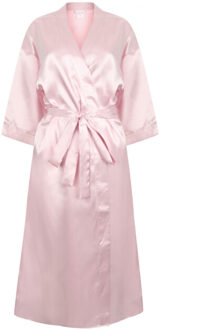 Vrouwen/dames satijnen kleding - maat XL / XXL Roze