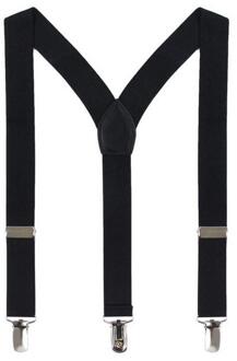 vrouwen elastische Bretels Mannen PU Lederen 3 Clip Bretels Riem Verstelbare Braces harnas bandjes riem E001