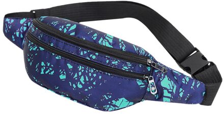 Vrouwen Fanny Bum Pack Rits Streetwear Borst Nylon Heuptas Casual Belt Purse Voor Outdoor Winkelen Reizen Leveringen groen