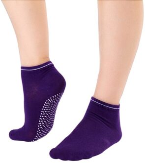 Vrouwen Fitness Katoenen Sokken Slipper Adem Antislip Massage Pilates Sokken Kleuren DZ