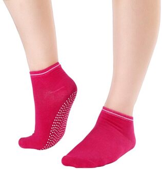 Vrouwen Fitness Katoenen Sokken Slipper Adem Antislip Massage Pilates Sokken Kleuren MR