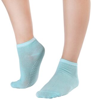 Vrouwen Fitness Katoenen Sokken Slipper Adem Antislip Massage Pilates Sokken Kleuren QG