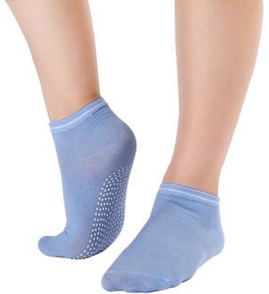 Vrouwen Fitness Katoenen Sokken Slipper Adem Antislip Massage Pilates Sokken Kleuren QL