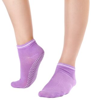 Vrouwen Fitness Katoenen Sokken Slipper Adem Antislip Massage Pilates Sokken Kleuren QZ