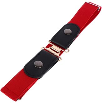 Vrouwen Gesp Stretch Riem Riem Onzichtbare Elastische Taille Riem Unisex Jeans Broek 6