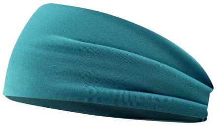 Vrouwen Haar Accessoires Zachte Elastische Hoofdband Brede Yoga Zweetband Sport Bib Tube Sjaal Hoofddoek Head Wrap Haarband groen