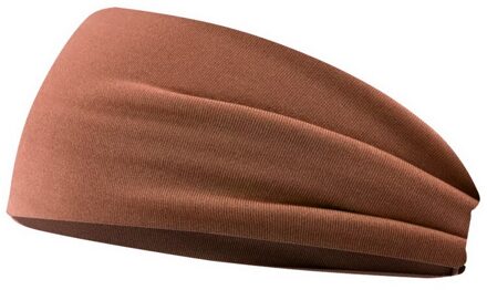 Vrouwen Haar Accessoires Zachte Elastische Hoofdband Brede Yoga Zweetband Sport Bib Tube Sjaal Hoofddoek Head Wrap Haarband khaki