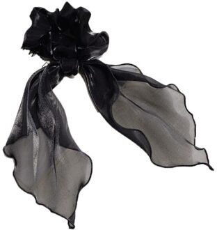 Vrouwen Haar Ring Lint Clip Hoop Braid Tool Bead Manchet Franse Hoofdband Haar Accessoires Knoted Cross Elastische Haarband Soft effen 01