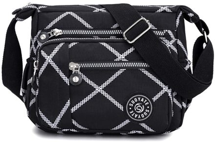 Vrouwen Handtassen Messenger Bag Waterdicht Doek Zak Goede Diagonaal Tas Schoudertas En Verzamelen Portemonnee groot plein