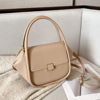 Vrouwen Handtassen Pu Leer Vrouwelijke Schoudertas Crossbody Tassen Dames khaki