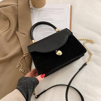 Vrouwen Handtassen Vrouwelijke Schoudertas Crossbody Tassen Dames Pu Leer zwart