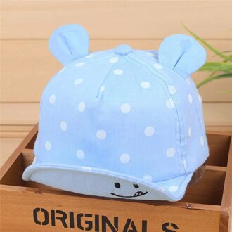 Vrouwen Harajuku Casual Cartoon Kat Streep Nep Twee Stukken O-hals Lange Mouwen Top Vrouwen Streetwear V28 licht blauw