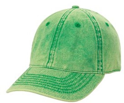 Vrouwen Hoed Mannen Tij Cap Vrouwen Zon Zonnescherm Baseball Cap Vintage Wassen Cowboy Hoed groen