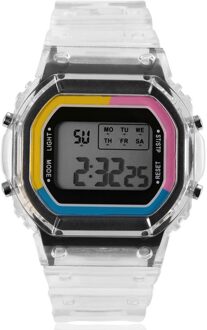 Vrouwen Horloges 2022 Vrouwen Led Digitale Horloges Voor Mannen Vrouwen Siliconen Band Sport Horloge Elektronische Klok Relogio Feminino Black2