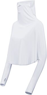 Vrouwen Ijs Zijde Cooling Golf Shirts Zomer Zon Bescherming Batwing Lange Mouwen Tops Met Masker D0812