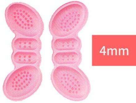 Vrouwen Inlegzolen Voor Schoenen Hoge Hakken Inserts Passen Size Lijm Hak Liner Grips Protector Sticker Pijnbestrijding Voetverzorging Inserts Roze