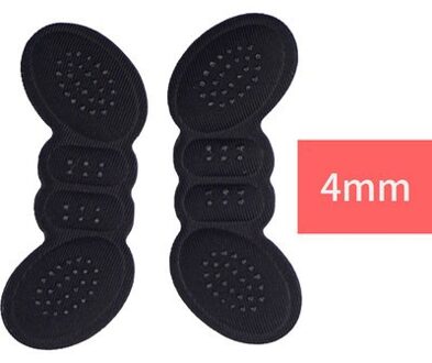 Vrouwen Inlegzolen Voor Schoenen Hoge Hakken Inserts Passen Size Lijm Hak Liner Grips Protector Sticker Pijnbestrijding Voetverzorging Inserts zwart