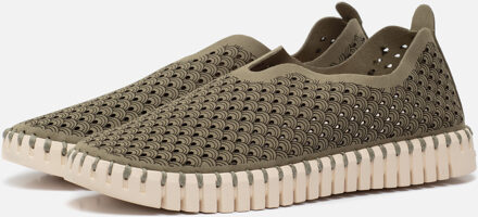 Vrouwen Instappers Kleur: Groen Maat: 38